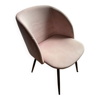 Velvet chair Sostrene Grène