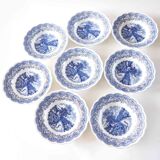 8 assiettes creuses english landscape