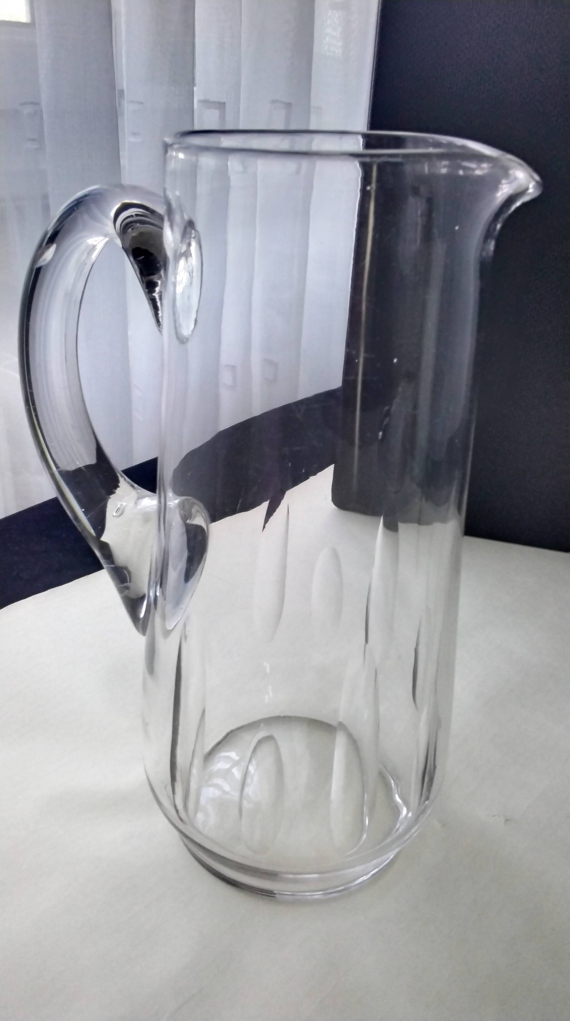 Jug, glass water carafe 1.350L