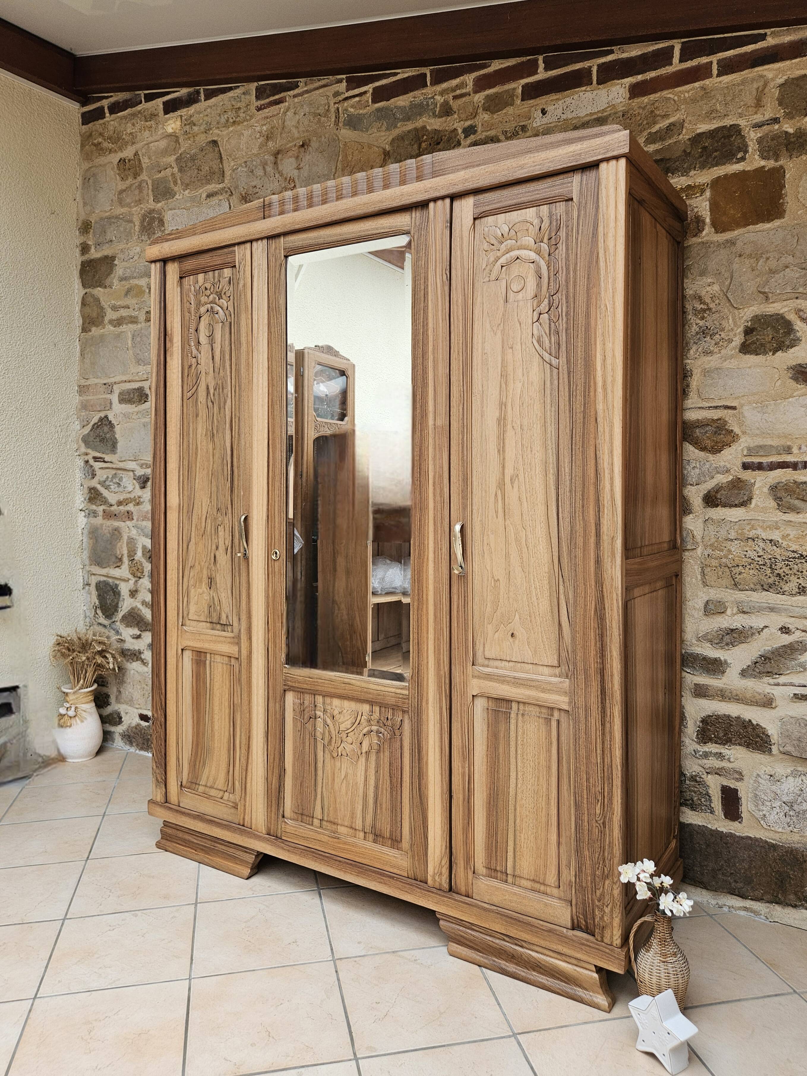 Parisian Art Deco wardrobe