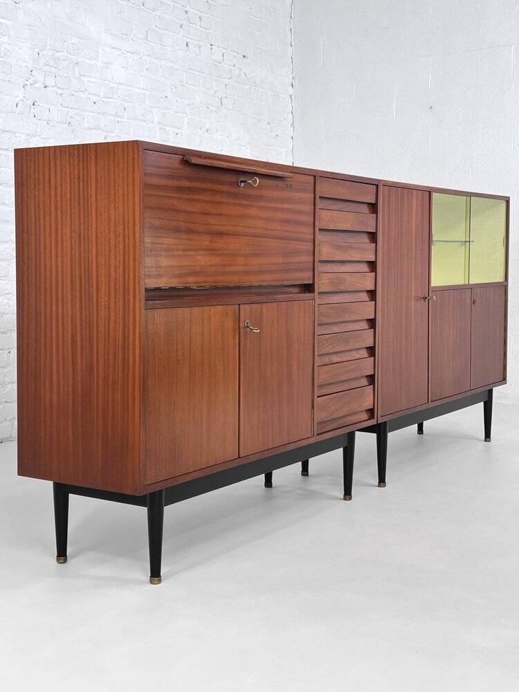 Set of sideboards by Jos de Mey for Van den Berghe-Pauvers, 1950s