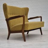 1960s, Danish 2 seater sofa by Søren Hansen for Fritz Hansen, original condition.