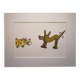 Illustration de Keith Haring - Série 'Animals' - 6/12