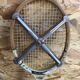 Old Tennis Racket MONTANA GoldSeal Wood + Metal Protection ZEPHYR Vintage