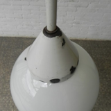 Glass globe pendant light