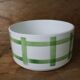 Vintage salad bowl Moulin des Loups 'tablecloth' model