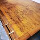 Vintage chest of drawers with compass feet