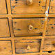 Industrial wooden drawer cabinet