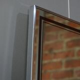 Chrome and screen-printed Deknudt mirror