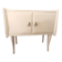 Vintage wooden bedside table