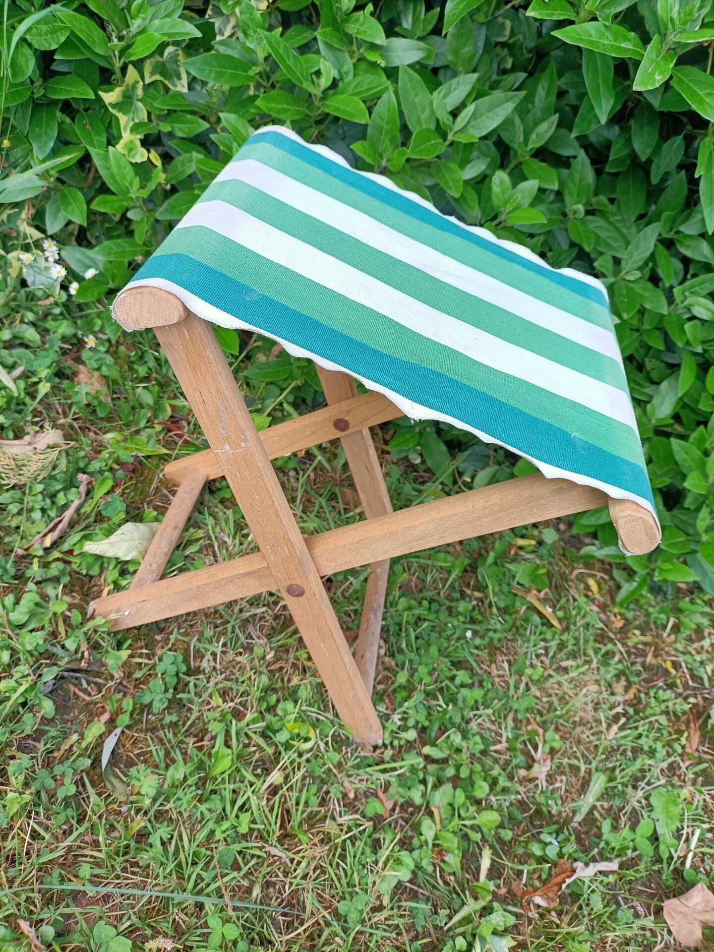 Vintage folding stool
