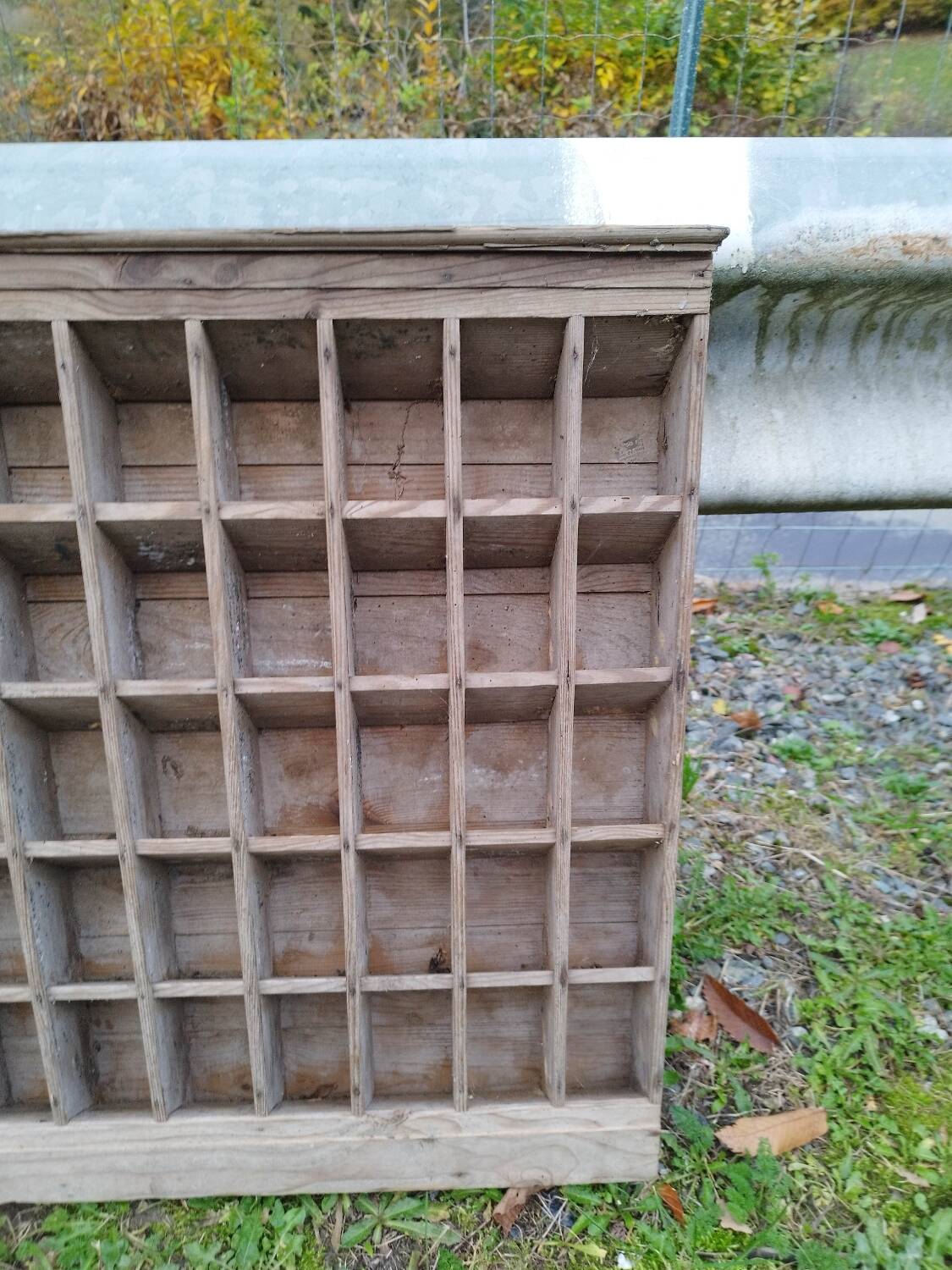 Large piece of professional furniture to hang or place with multiple storage compartments