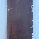 Polychrome carved wood panel, wall element