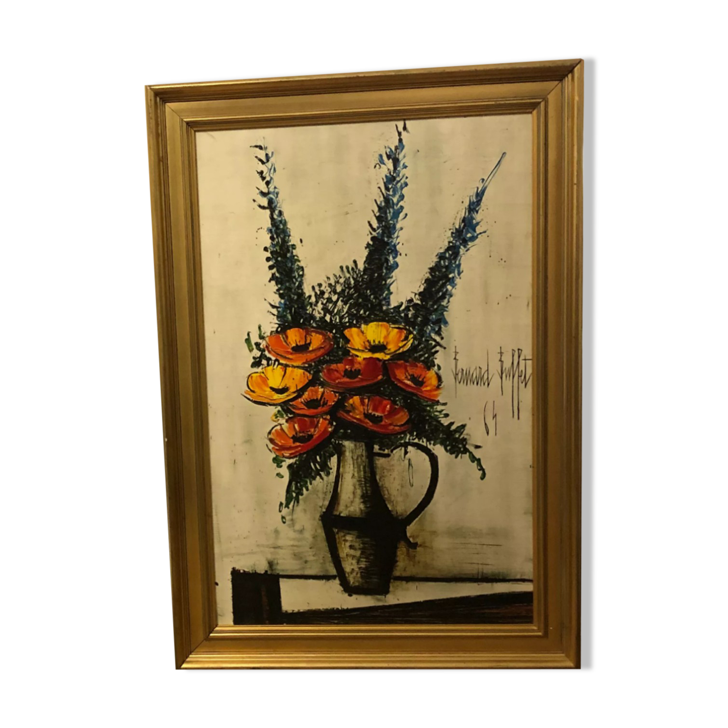 Reproduction of Les Popots by Bernard Buffet