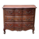 Commode arbalète de style louis XV bois massif