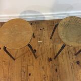 Deux tabourets Mullca