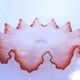 Draped opaline hanging