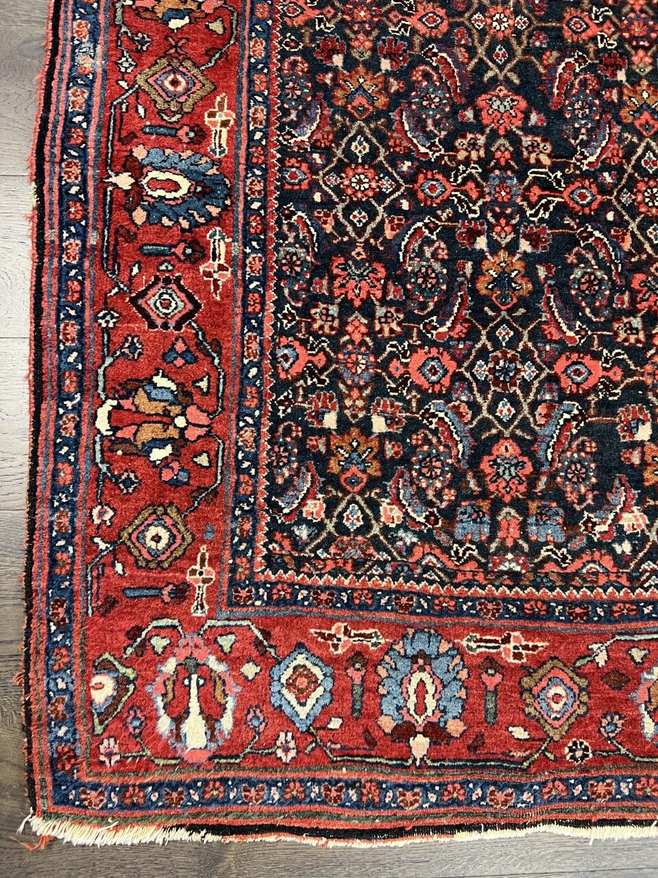Handmade bijar rug