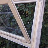 Wooden canopy 3 windows with bellows and abbatant