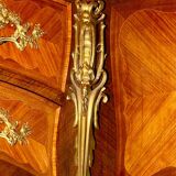 Louis XV Style Marquetry Commode