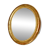 Old oval mirror early 20th century
