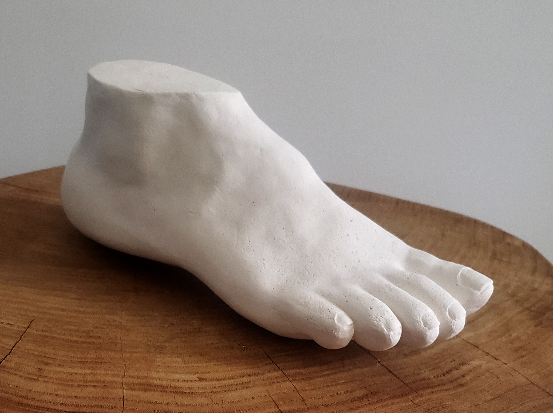 Plaster foot