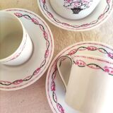 Art Deco porcelain coffee set - Ch. Ahrenfeldt - la maîtrise