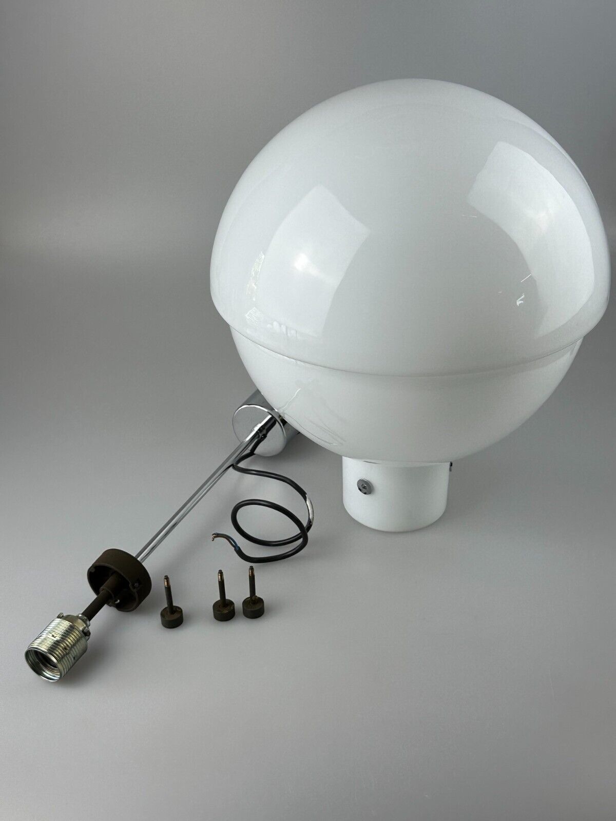 XL 60s 70s ceiling lamp ball lamp Glashütte Limburg Germany glass design