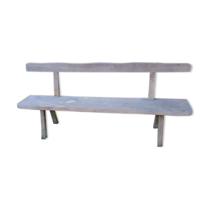 banc en orme massif