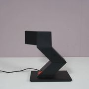 1980s "Zig Zag" desk lamp by Shui L. D. Chan for New Horizons, Hong Kong