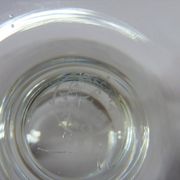 5 glasses of Baccarat France champagne glasses