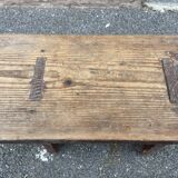 Stool rests feet rustic fir