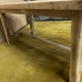 Table de ferme bois brut