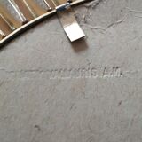 Curved sunny mirror Chaty Vallauris from the 60's - 71x71