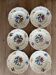 Lot of 6 deep plates from Sarreguemines and Digoin.
