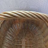Antique wicker/rattan basket