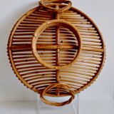 Vintage bamboo basket