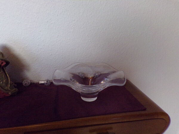 Coupe a fruit en cristal