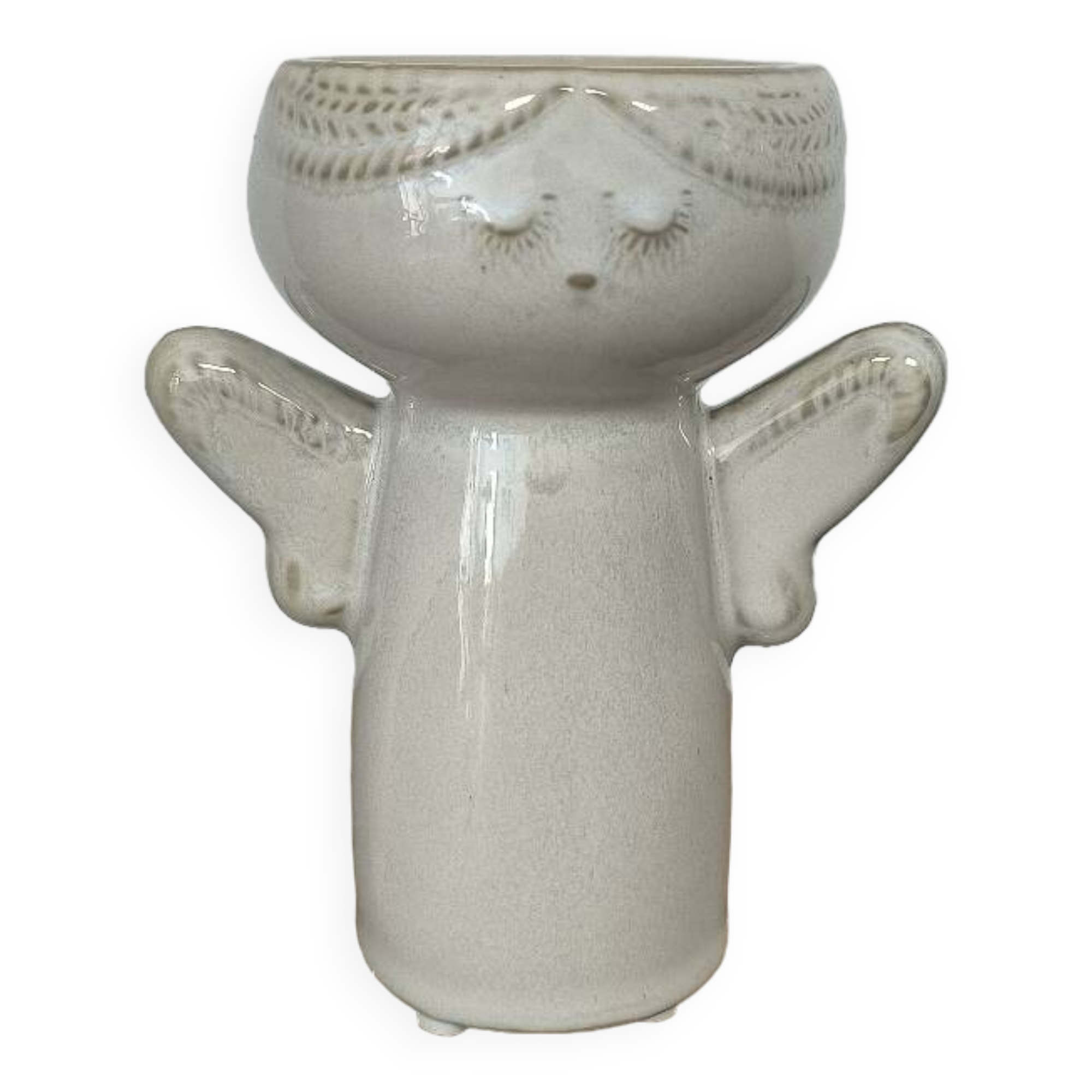 Ceramic candle holder