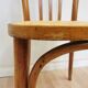 Vintage Cane Seat Dining Chair: 1970s Yugoslavia, Boho Interior