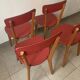 Set de 4 chaises bistrot vintage, années 50 (Taille adulte)