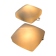 Set of two flush mounts or wall lamps, czechoslovakia, 1960s