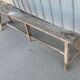 Antique wooden bench