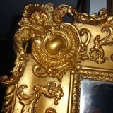 Mirror Napoleon lll, 19th century, style Louis XV