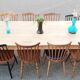Vintage farm table