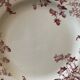 Plate ancient Iron Land XIXth "Campanula" St Amand & Hamage