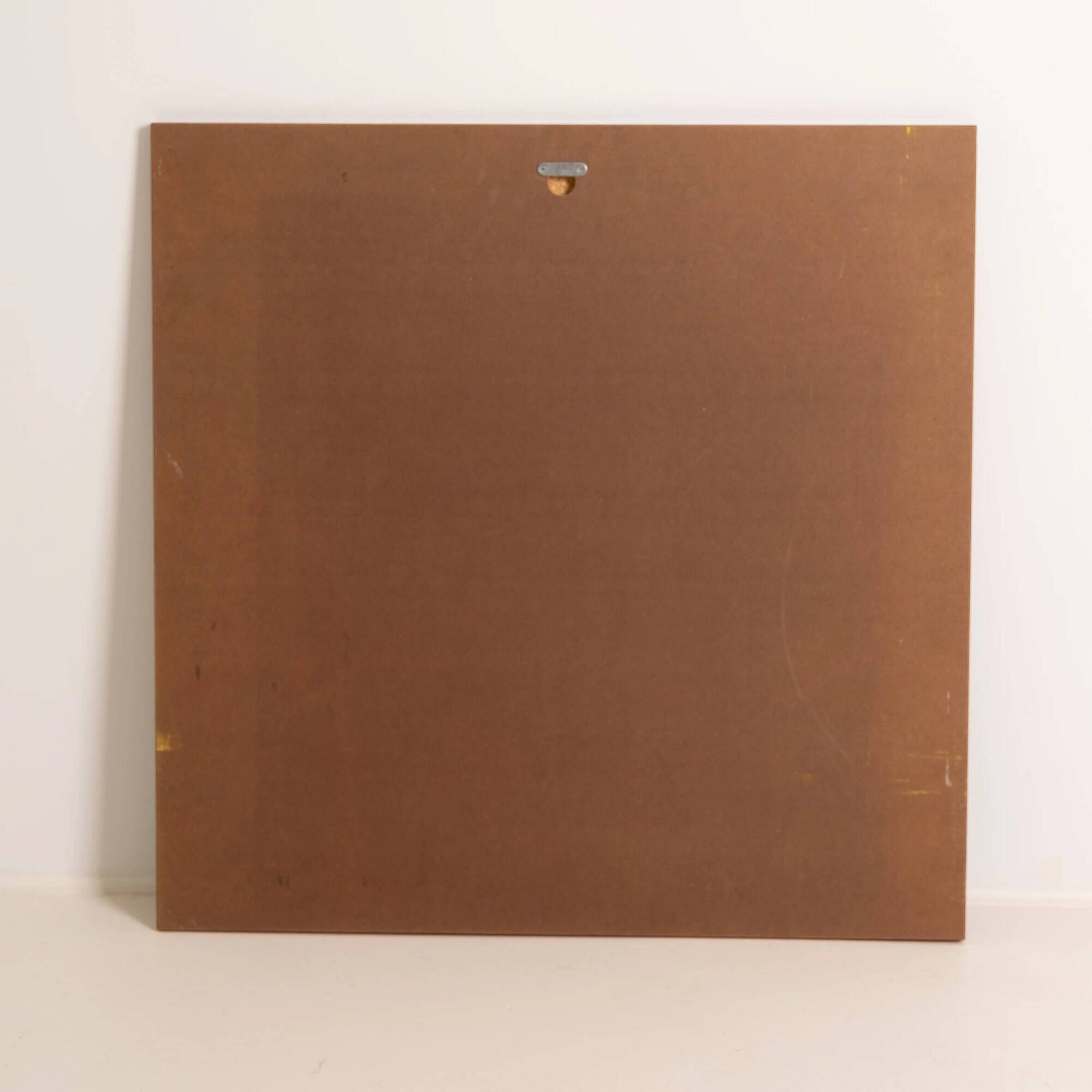 Rosewood Veneer Geometric Mirror