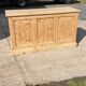 Antique pine counter