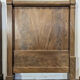 Restoration period daybed in flamed mahogany