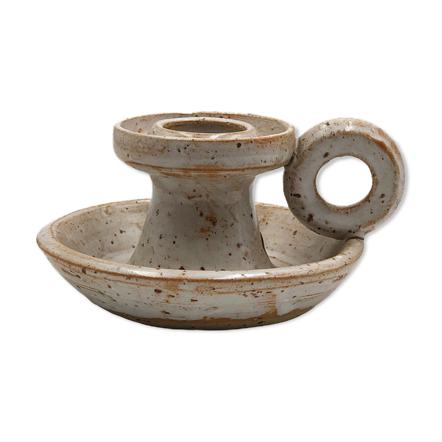 Vintage sandstone candlestick